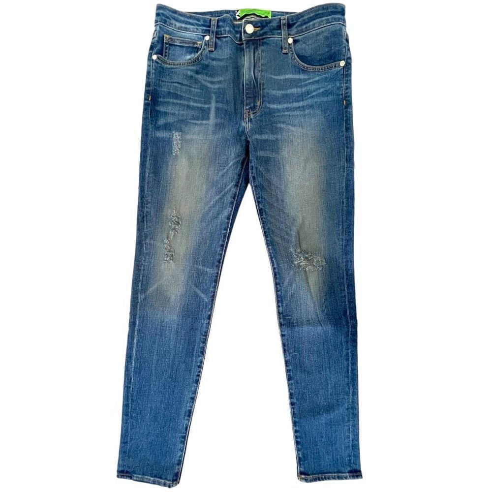 Sandrine Rose x Free People Women's Jeans Distressed Slim Indigo Size 29 NWT